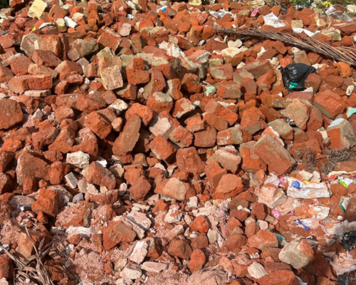 Old Broken Bricks (Tukra Bricks)